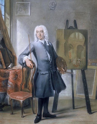 Auto-retrato de Cornelis Troost